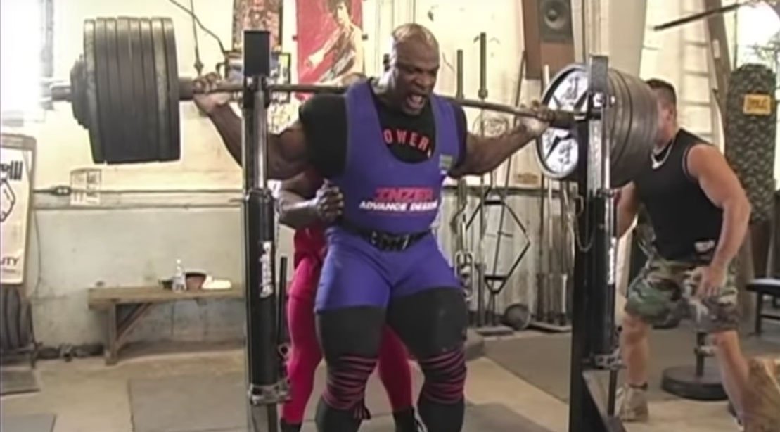 MaxSwahn's tweet photo. #TBT Ronnie Coleman putting in some work on some squats. #beast #bodybuilding
https://t.co/cLbg6E5jJp https://t.co/w6lykhcCkS