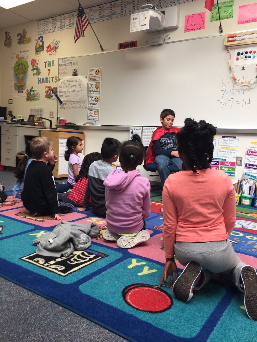TWinningWilson's tweet photo. Captain Read flew into our classroom today to read us The B Book. He did such a great job. The kids were mesmerized. @TheSusanHefley #captainRead #MyMISD #malvernPRIDE #MISDLivesKind #MalvernLivesKind @gastonscholars https://t.co/qNLtQyH3z7