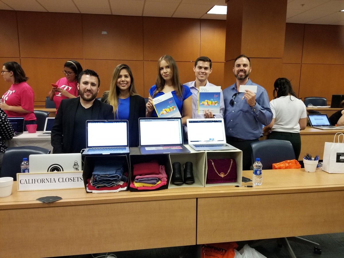 Just another great night at grad school. Showcasing how marketing research can help real business make better decisions. #fiumsm #msmark8ers