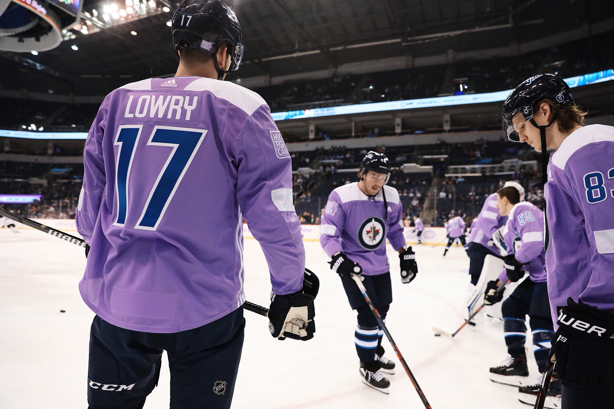 winnipeg jets purple jersey