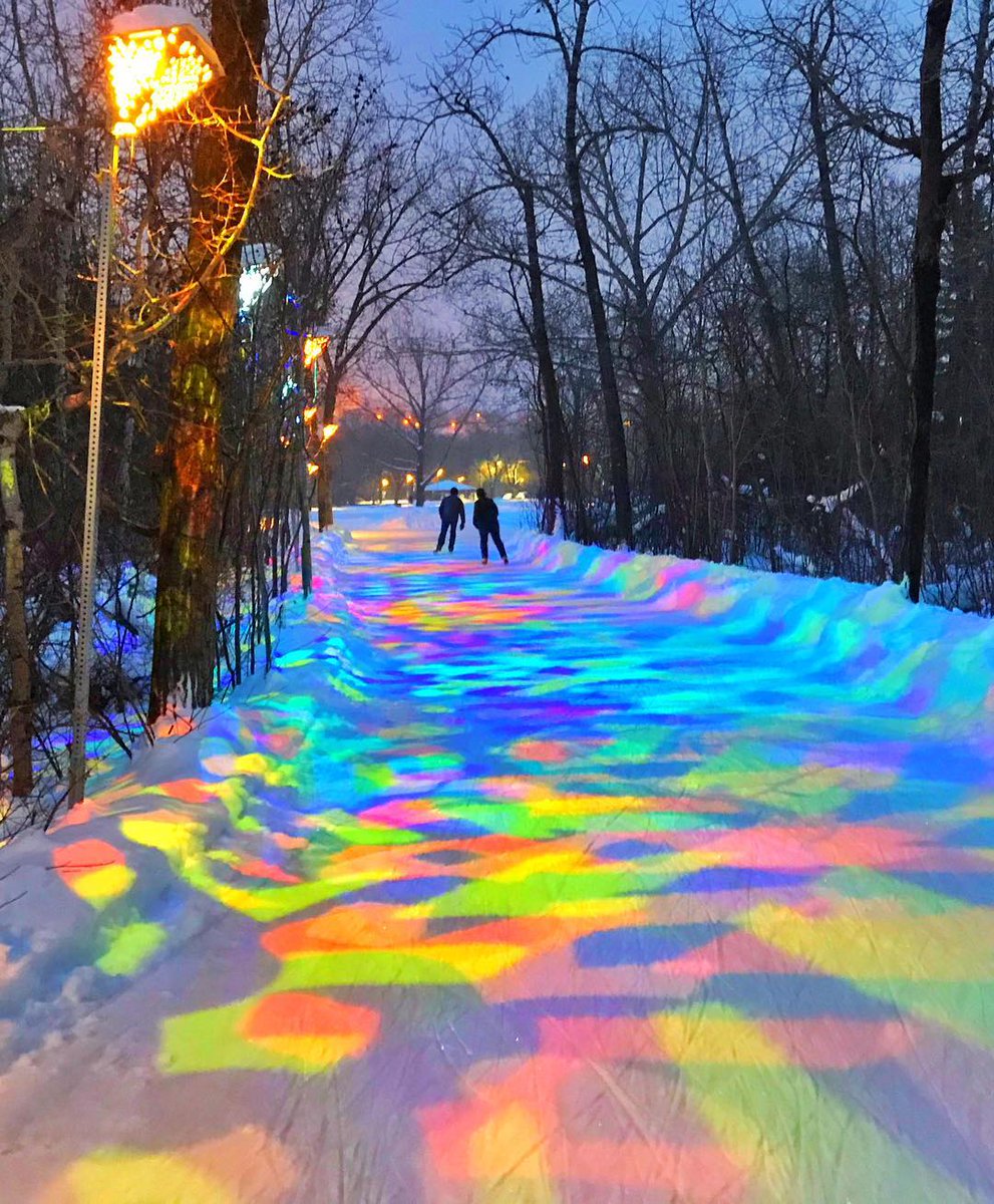 LindaPeters64's tweet photo. The #IceWay Skating Trails in #Edmonton are an ice-skating dream in the heart of the city! Embrace winter on these enchanting trails. ⛸️❄🌈
📷 mthiessen/IG https://t.co/OUW2nrZbsC
#familytradition