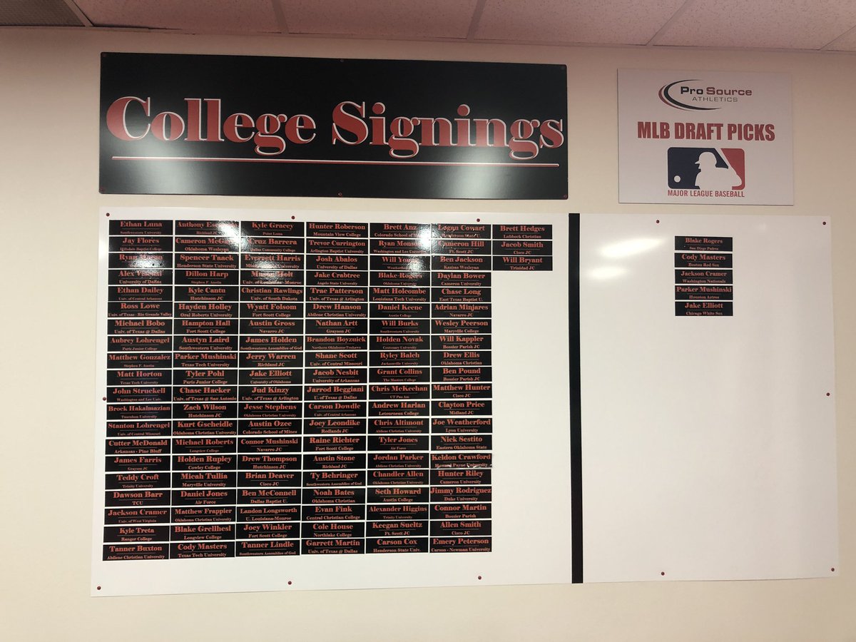 prosourceteam's tweet image. The whole point....wall keeps growing and players keep taking next steps!#collegebound#subscribe2value 
#prosource
