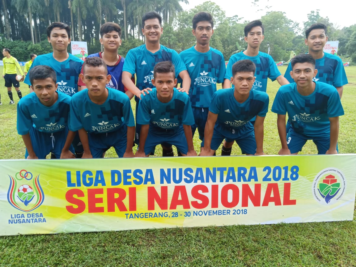 Sedang berlangsung semifinal seri nasional Liga Desa Nusantara 2018 di Lapangan Bonex Legok dan Lapangan Persimura Pagedangan, Kab. Tangerang. Jateng vs Banten dan Jabar vs Sulsel
@KemenDesa 
#LigaDesa
#LigaDesaNusantara
#LDN2018