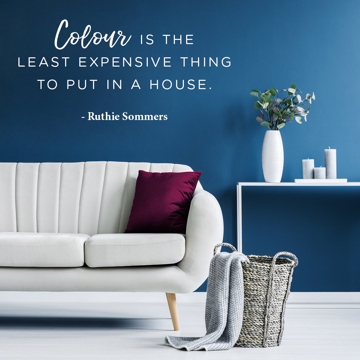 InteriorBCID's tweet photo. Nothing transforms a room like a standout paint colour. However, don't go down this route just to be "on trend". Advise clients to focus on choosing colours they simply love, and suit the space, as these will stand the test of time. Nobody wants to repaint every year or two! https://t.co/bPT4tkUWev