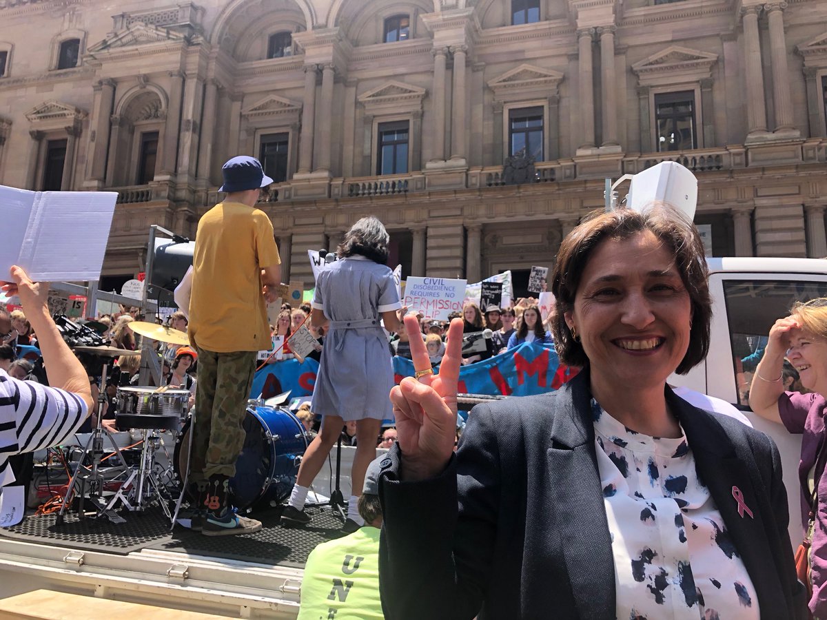 LilyDAmbrosioMP's tweet image. This generation are making their voices heard - and our government is listening. The time to take action on climate change is now and it’s time for the feds to DO SOMETHING. #climatestrike #VRET