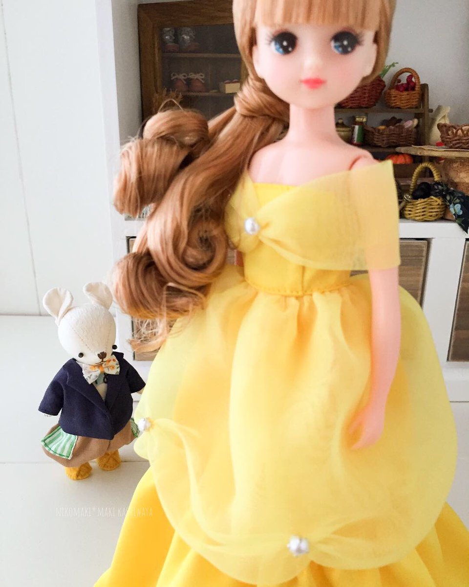 Maki Tren Twitter 美女と野獣 ʕ ᴥ ʔ 掲載本 ディズニーミニチュアドレス より ベルの黄色のドレスです きらちゃんに似合って嬉しい ブティック社 Nikomaki掲載誌 ディズニープリンセス Disneyprincess Maki Tren Twitter 美女と野獣 ʕ ᴥ ʔ 掲載本 ディズニーミニチュアドレス より ベルの黄色のドレスです きらちゃんに似合って嬉しい ブティック社 Nikomaki掲載誌 ディズニープリンセス Disneyprincess