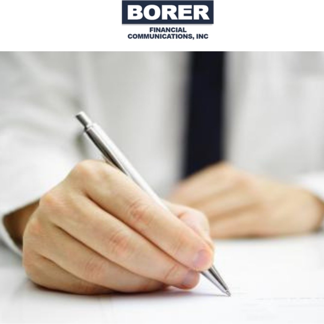BorerFinancial's tweet photo. BORER FINANCIAL COMMUNICATIONS, INC is an expert agency in SEC EDGAR filings and has broad range of securities law experience.
Find your trusted EDGAR filing agent
Reach us at: https://t.co/BOr112fAFa
#SEC_EDGAR_filings #BORERFINANCIALCOMMUNICATIONS #EDGARfilingagent #EDGAR https://t.co/jO4P55MjIO