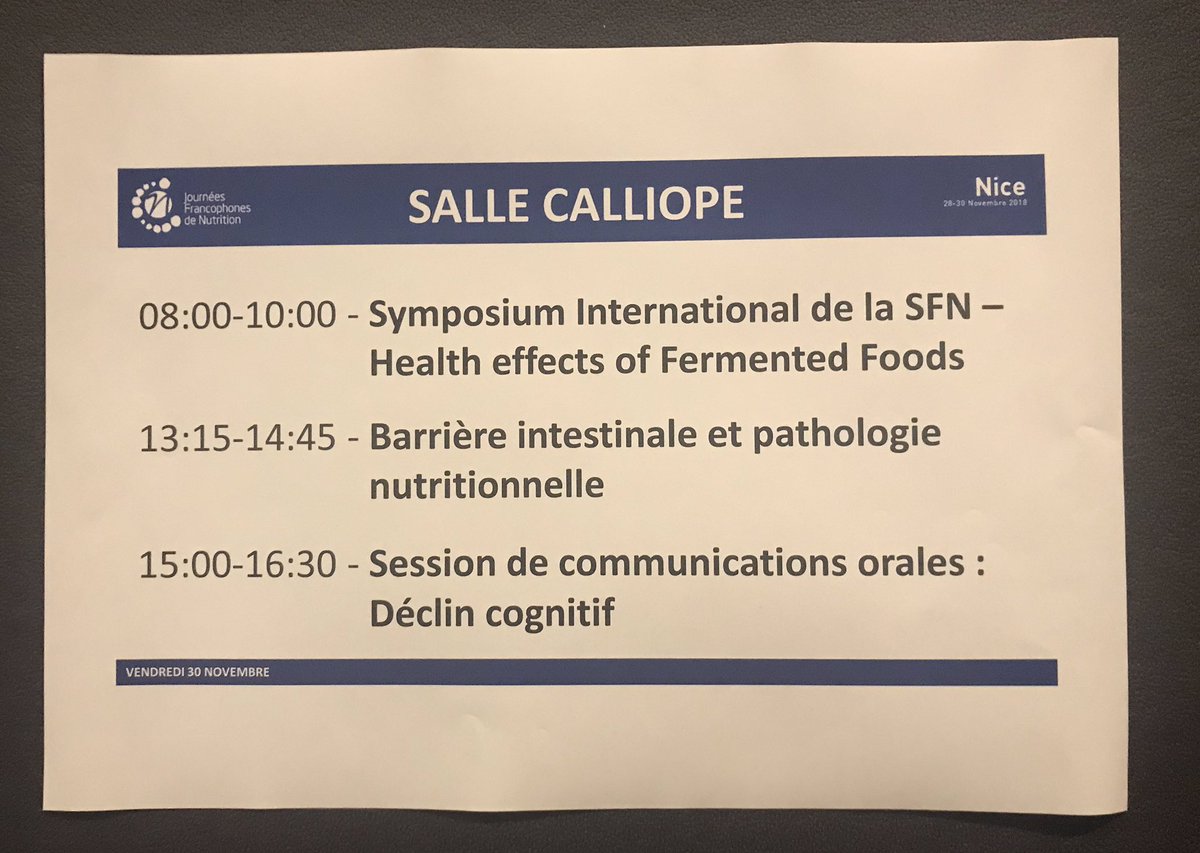 Dietetsante's tweet photo. La journée commence bien ! #JFN2018 se termine en fin de journée !!! Mettre à jour ses connaissances, apprendre beaucoup de choses sans oublier les belles rencontres ! Je reviendrais c’est sûr 😍 https://t.co/b7TdoQrVjH