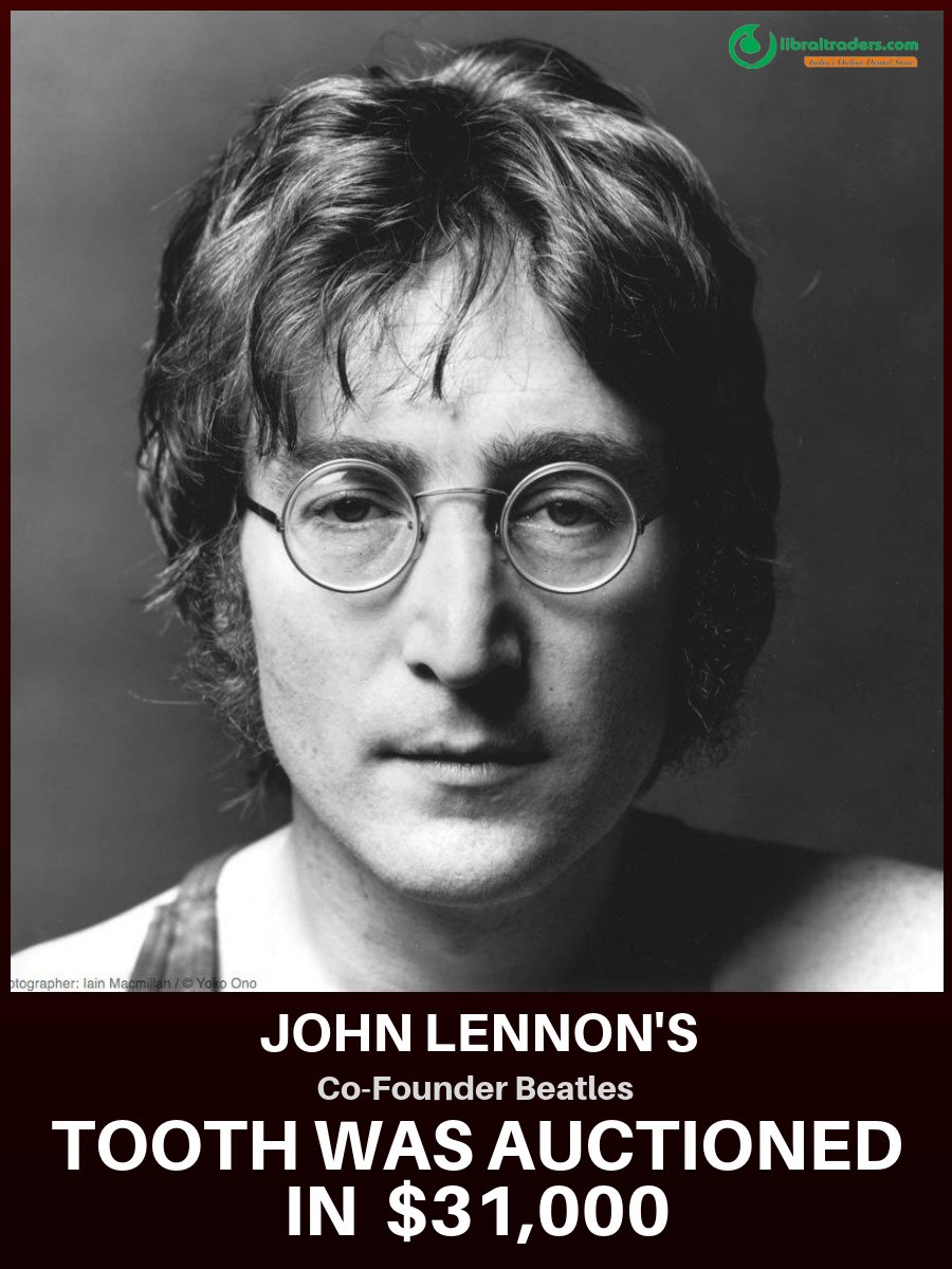 After getting a tooth extracted, John Lennon gave it to his housekeeper whose daughter was a huge Beatles fan. The tooth stayed in the family for over 40 years until it was sold at an auction for approximately 31,000 dollars!

#Dentistry #DentistryFacts