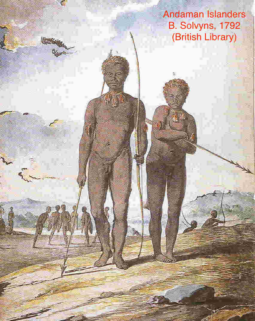 4. Other indigenous peoples of Andaman Islands: Onge, Jarawa, Great Andamanese. All devastated by genocidal disease exposure and mistreatment, mainly during British Colonial period. Just a few hundred survive now.