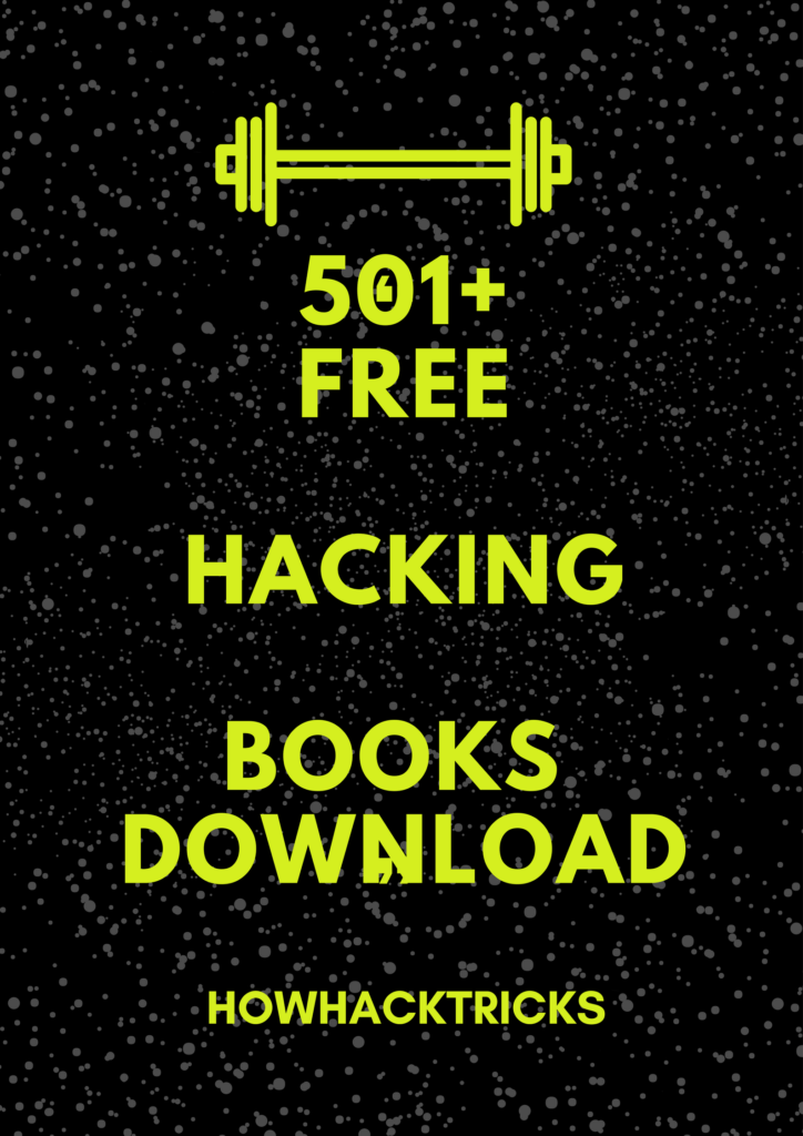 howhacktricks's tweet photo. Download 501+ Free Best Ethical Hacking Books In 2019 PDF Version https://t.co/pancqwDVfZ https://t.co/nmOg6d3UHO