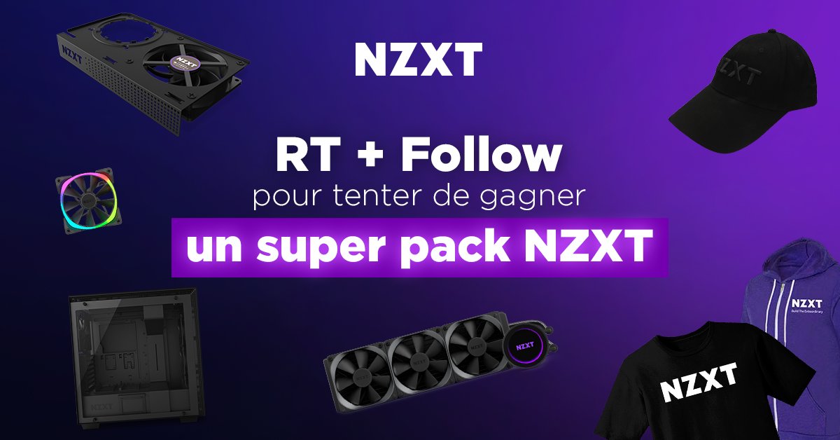 materielnet's tweet image. 🎁 JEU CONCOURS 🎁 

Tentez de gagner un pack de goodies et composants #NZXT !
Pour participer 👉 RT + Follow @materielnet et @NZXTFrance 

📃 Règlement ➡ bit.ly/Concours-NZXT
