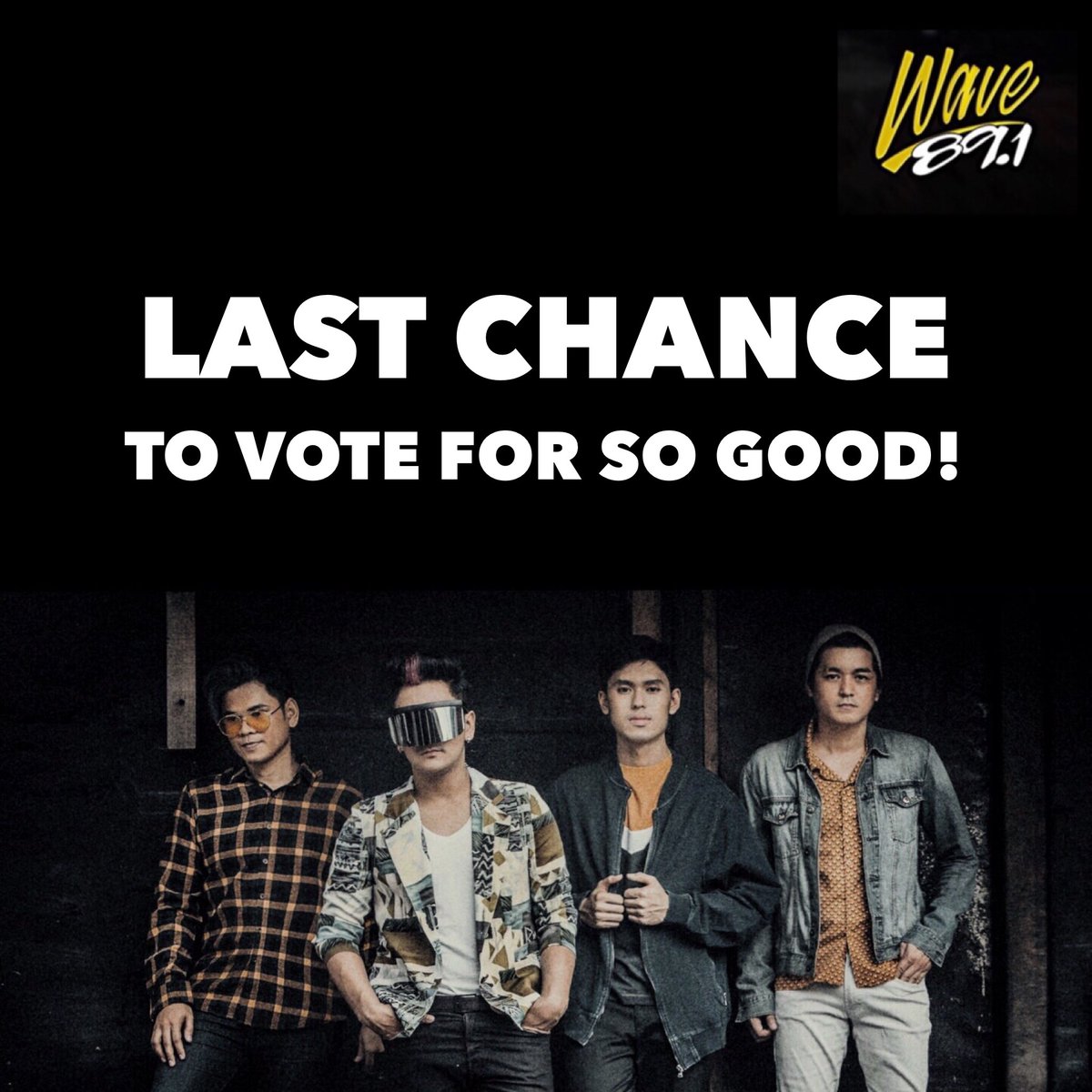 BRWNmusicPH's tweet photo. โ๏ธLAST FEW HOURS before the weekly results are tallied!โ๏ธ
Letโs get So Good to the #Hot8at8OPM chart! ๐๐ผ
Vote here โก๏ธ https://t.co/ZTs0sZDj73
Tune in to @thevibeph on @Wave891FM later at 7pm for the results
#BRWNSoGood
#JustGoodMusic https://t.co/pMgEQCG3Ng