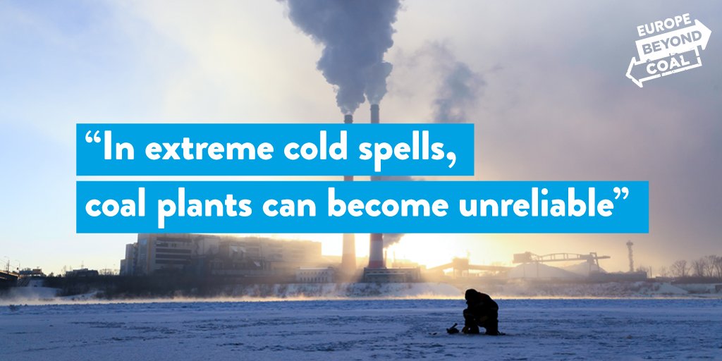 Europe Beyond Coal on Twitter "Is coal reliable? Plants can break down in extreme weather