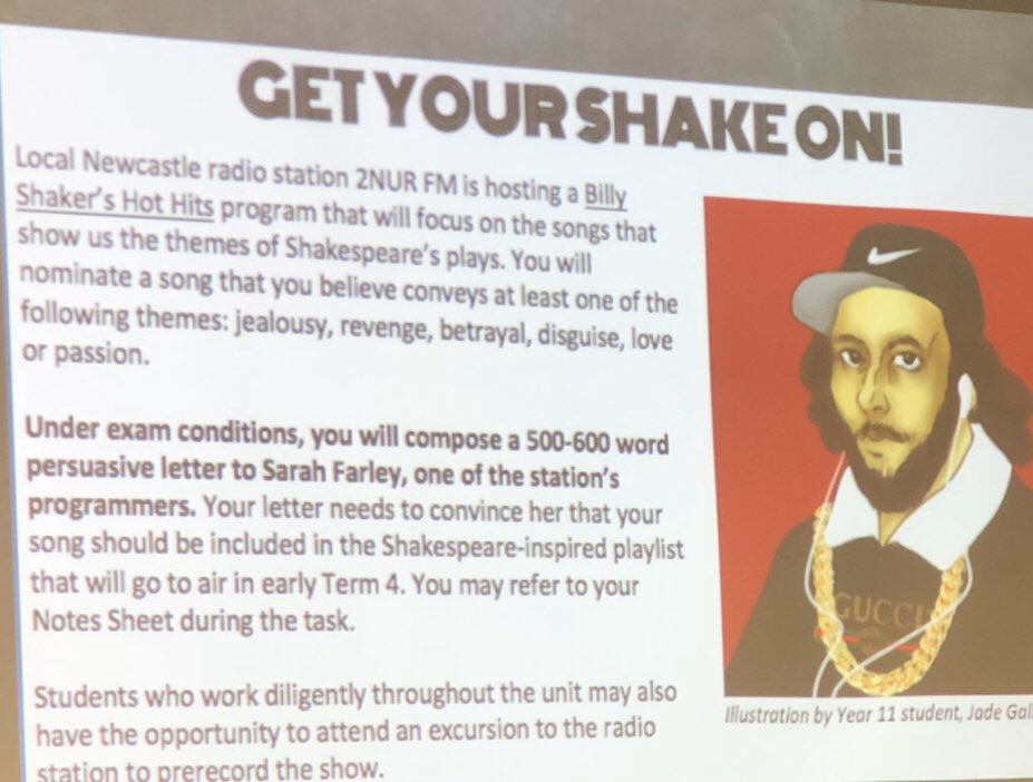 Heatherese's tweet photo. Have never seen Shakespeare look (or sound) so good. Massive thanks to Jenna Hancock and Lisa Muller #ETAPD #GetYourShakeOn https://t.co/tQiJevQPnY