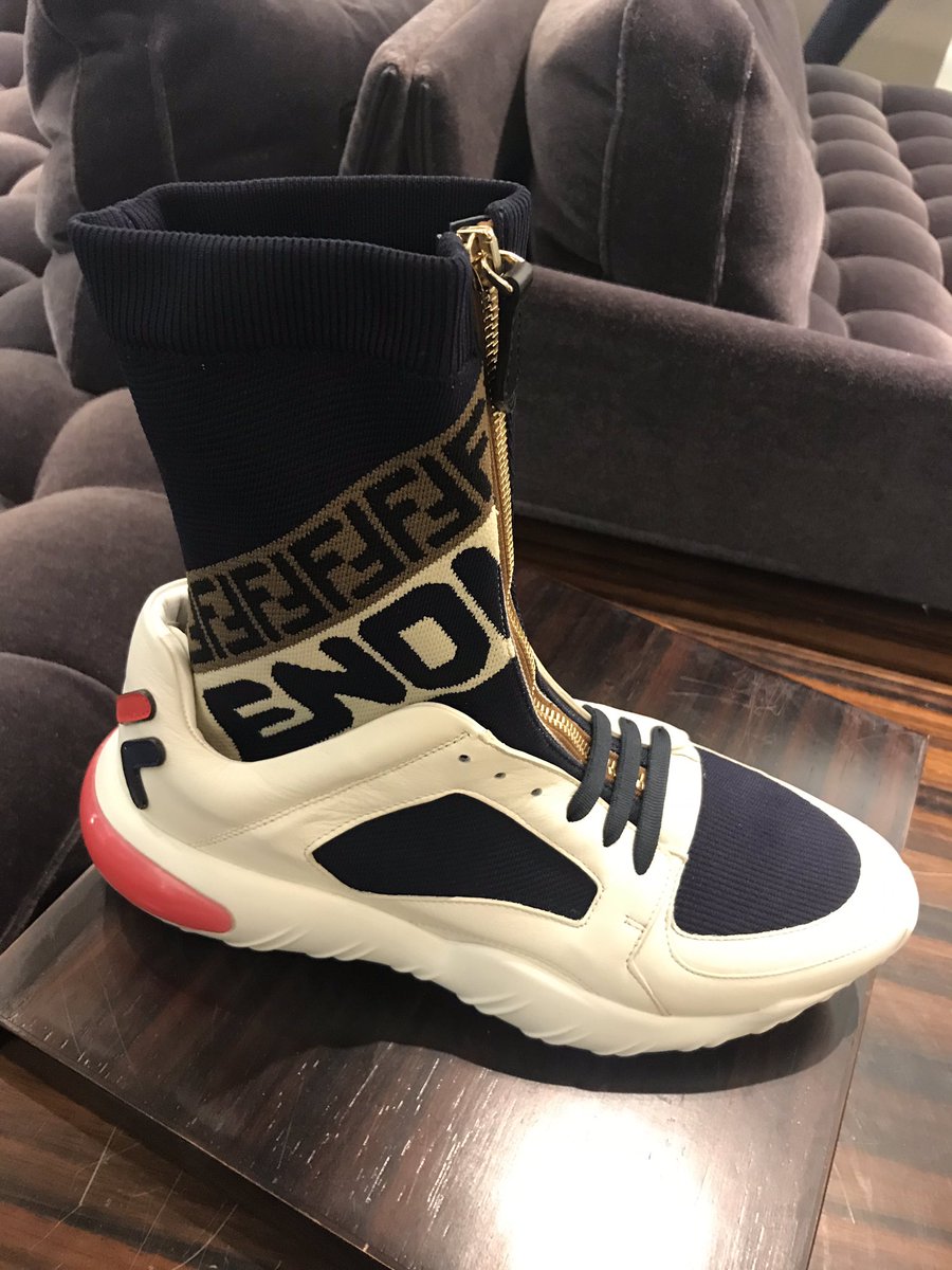 Fendi Mania and FF motif sneakers 