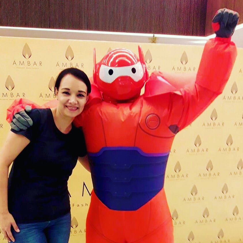 FestivaShow's tweet photo. Genial el estreno de nuestro #FestivaShow de #Baymax, hoy en Ámbar Fashion Mall  ¡Gracias por su compañía! https://t.co/W2ooIXfwEX