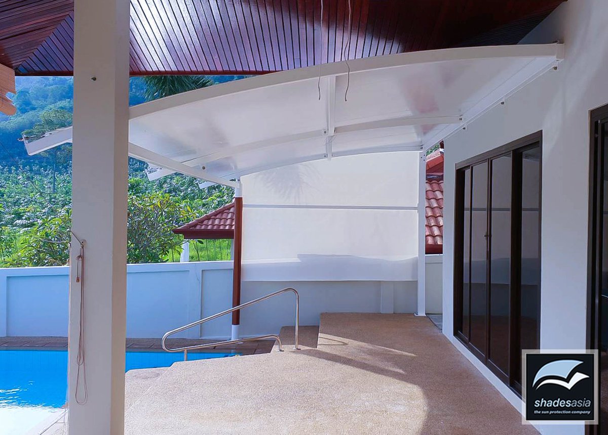 Shadesasia1's tweet photo. Another #beautifulpatios fabric roof solution by #thesunprotectioncompany. Pre-fabricated and installed in just a few hours. 10 year warranty.
#shadesasia
#sunprotection
#shade
#patios
#patioroofing
#patiosolutions
#tensionedfabricroofing
#fabricroofing
#brandhouseasiaphuket https://t.co/4KiCHzila3