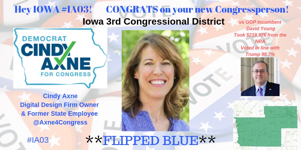 postcards4USA's tweet photo. Iowa #IA03 Representative
Cindy Axne
https://t.co/MsnqKuzK3F
@Axne4Congress

Farewell to @RepDavidYoung 

#WaveCastIA https://t.co/x5YSVSErxl