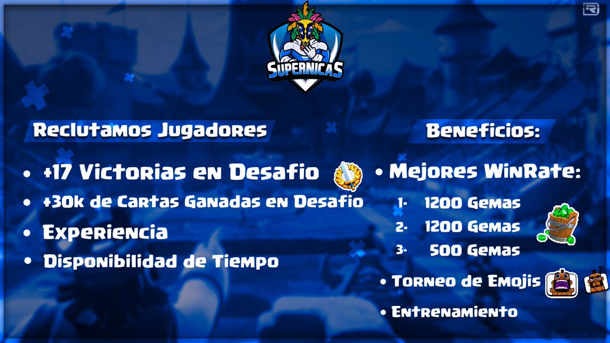 Queres formar parte de nuestra familia? Esta es tu oportunidad!😉

>>BUSCAMOS JUGADORES<<

Si tienes alguna duda informen al MD📩👇