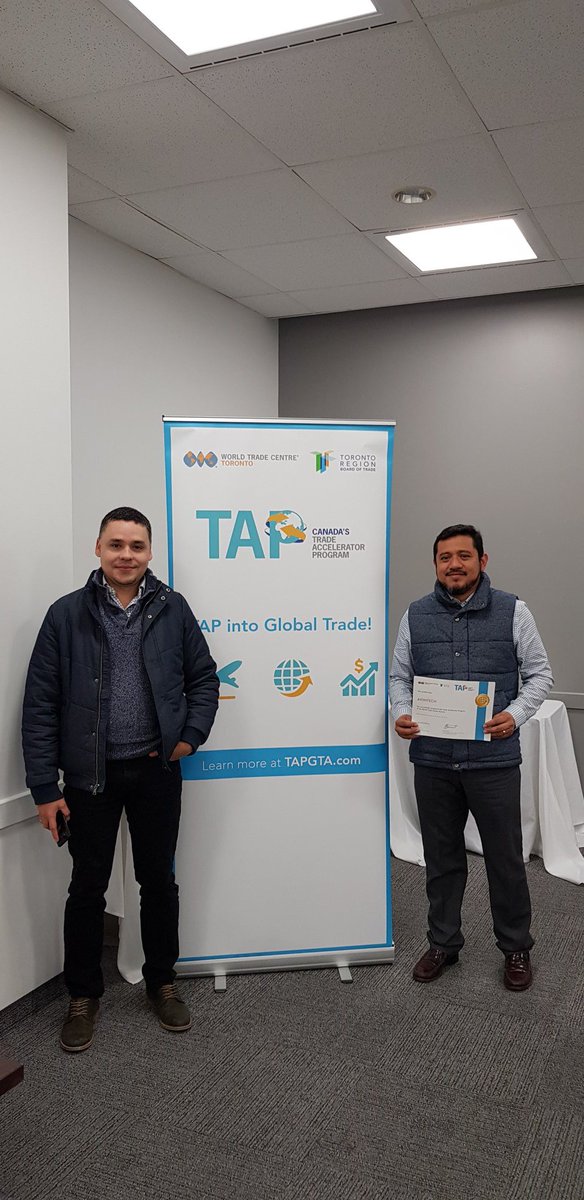 vicgar_79's tweet photo. Such a good experience being part of the TAP program at @TorontoRBOT . Thanks Frances, @tetherco_cc and Malak Marzouk for your support during this weeks. Export Business plan ready for the next goal: UK Mission #SmartConcil @aiontechmx @densuncho https://t.co/ALdBApRJCq