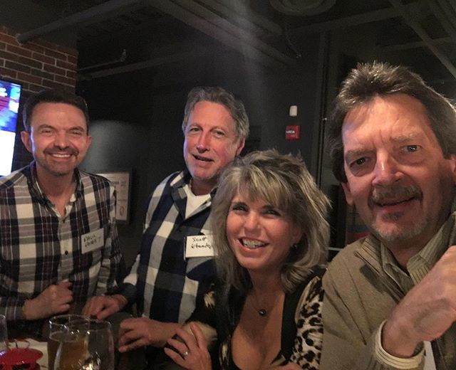 JohnCinnamon's tweet photo. Hanging with friends at @vibenomics’ #LumberjackBash at @fourdayray. @paulpoteet https://t.co/S8T3QT06rW