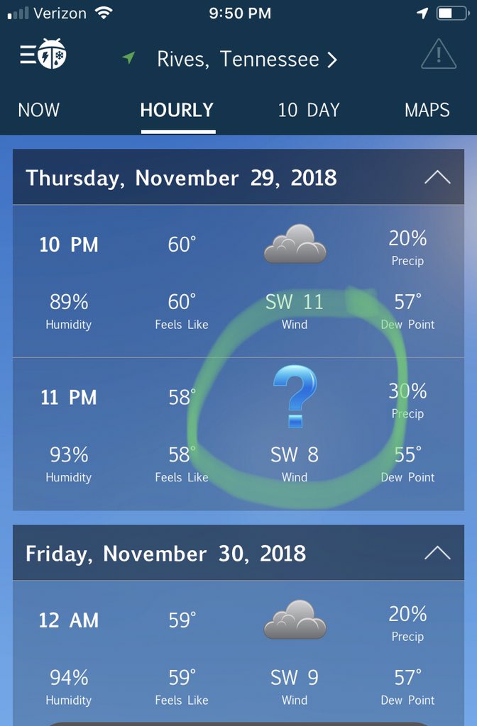 gqdoz's tweet photo. I canโt think of a better illustration of Tennessee weather than this icon
#itaintwrong
#frost&thunder
#cloudsmatter https://t.co/ILs8igffu2