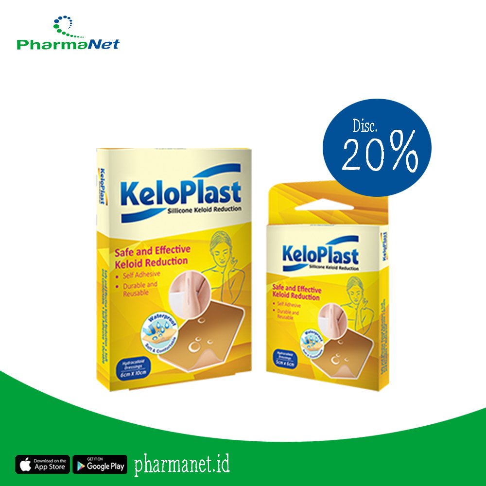 pharmanetid's tweet photo. Sudah pernah cobain KeloPlast Silicone Keloid Reduction utk mengatasi keloid mu belum? Yuk gunakan scr teratur selama 12 jam setiap hari hingga keloid kempis. diskon 20% di https://t.co/bU1jNG9JKi dan Aplikasi Pharmanet Online. #tipskesehatan #JumatBerkah https://t.co/gMd440Wzr8