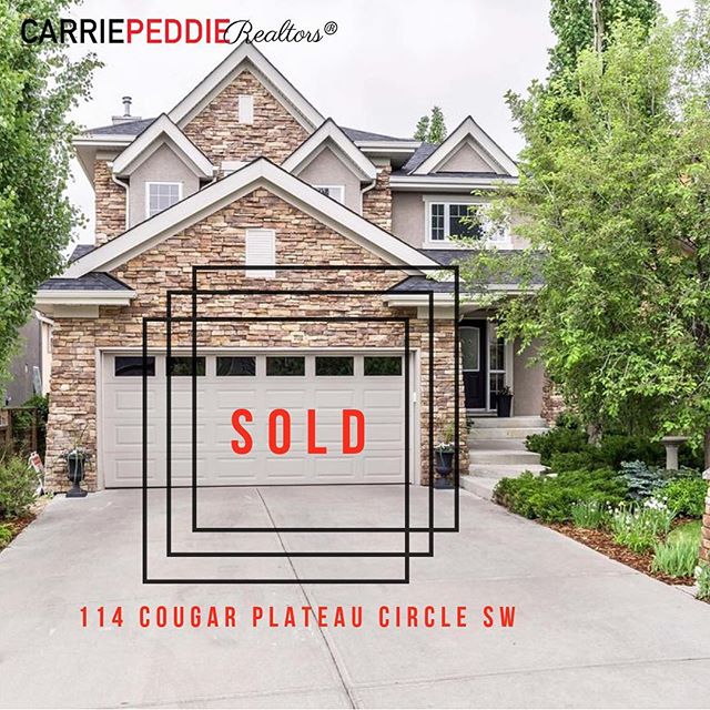 cpeddierealtor's tweet photo. SOLD! Congratulations to my Seller’s on the sale of their home! WooHoo! #sold #cougarridge #thepromontory #yyc #calgary #remax #1officeintheworldremaxrealestatecentral #carriepeddierealtors https://t.co/ClD8p5X0Lm https://t.co/Pw7z1j5sg7