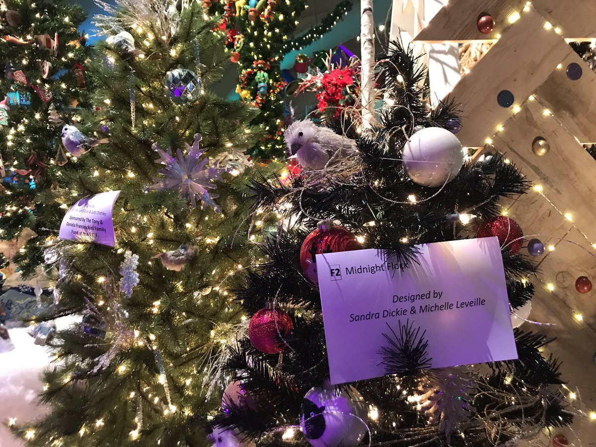 joslynhild's tweet photo. Local designers contribute trees to the festival. Many of the pieces that were not purchased at auction yesterday are available for visitors to buy and take home for the holidays🎄🎁 There are so many unique options to choose from! https://t.co/ToBfZgXHPy