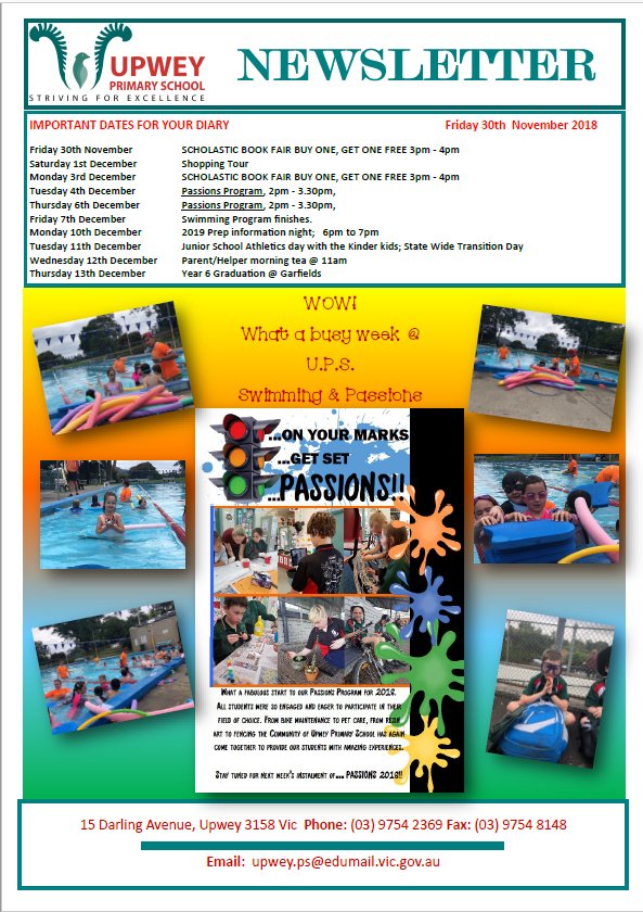 Upwey Primary School tweet media