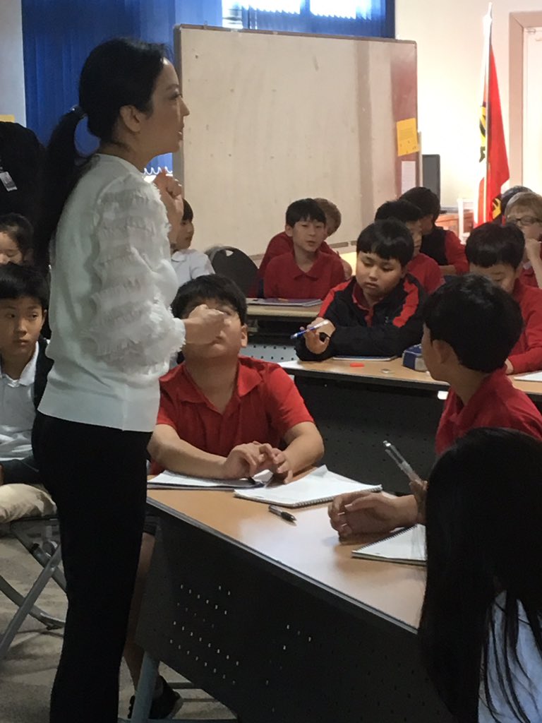 Launching our G5 Governance inquiry learning from the best in the business, Professor Leighanne Yuh from Korea University. Exploring the history of Korea and what led to the formation of North and South Korea #ibpyp <a href="/SFS1912/">Seoul Foreign School</a>