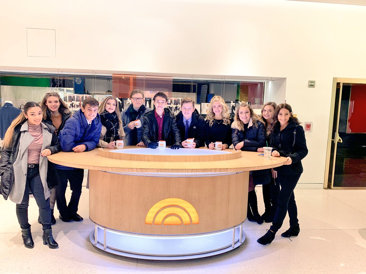DHSCougarDen's tweet photo. NBC Studios.  #decanyc. https://t.co/VXrslp1p03