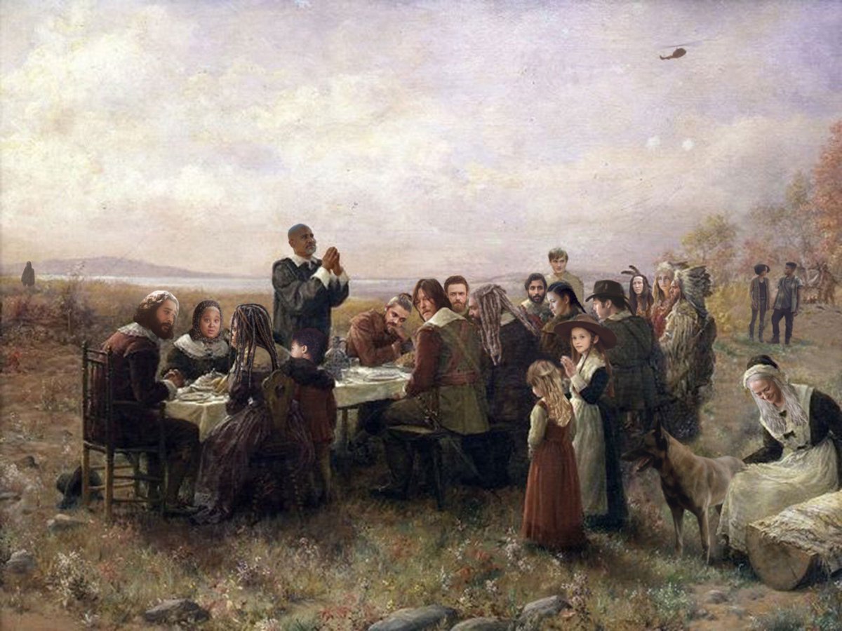 deniselynne1966's tweet photo. #TheFirstThanksgiving 
@JohnnyODell 🦃🙏😉 https://t.co/DH7lfUPoEJ
