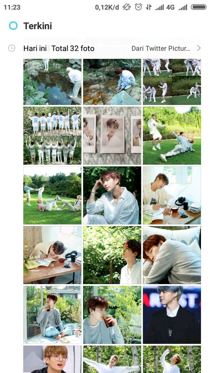 PujiRhy98's tweet photo. Tiba" galeriku penuh foto mereka humm nak masalah hijau" nature paling fresh eh mana foto oppa" terdaebak...BTS https://t.co/miNJLuoKlW