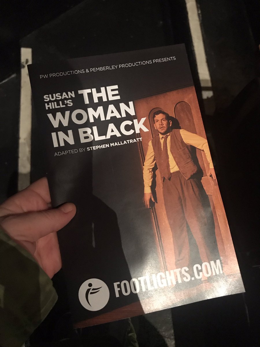 BrosDoProse's tweet photo. Absolutely loved the 2 person* telling of #thewomaninblack at @RoyalGeorgeCHI ! Simple, effective and eerie #storytelling! #chicagotheater #horror https://t.co/jo6lyP4DP5