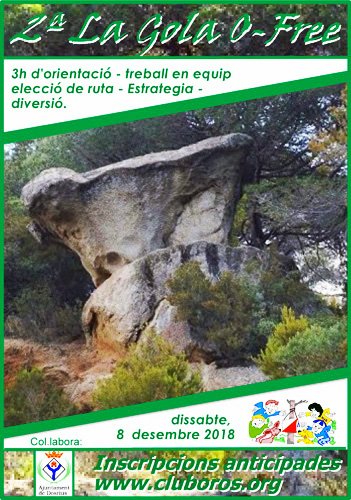 ClubOros's tweet photo. Recordatori: Tan sols resten 4 dies, fins dimarts, 4 de desembre, per beneficiar-vos del descompte a la inscripció de la rogaine: 
2a. La Gola O-Free
Per a més informació: https://t.co/H2vCv2pELZ https://t.co/i2bD16zLtU