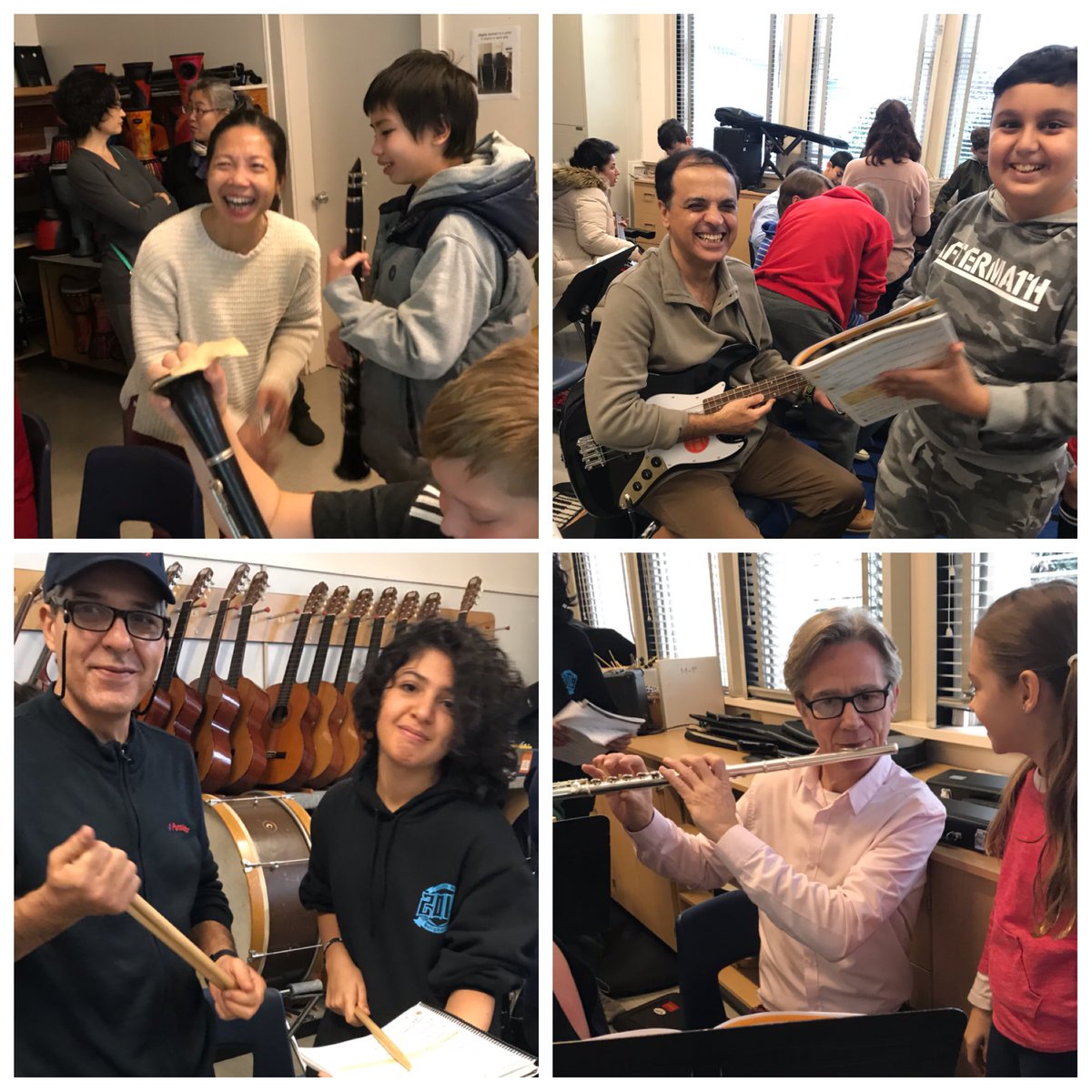 amanda_randt's tweet photo. Our 2nd Annual “Show What You Know” for Band was a huge success. Parents loved coming in and listening to their children perform and the students loved teaching their parents their instruments as well. @HollyburnElemen @WestVanSchools #MusicEd #CommunityConnections https://t.co/ZWsrfeayMh