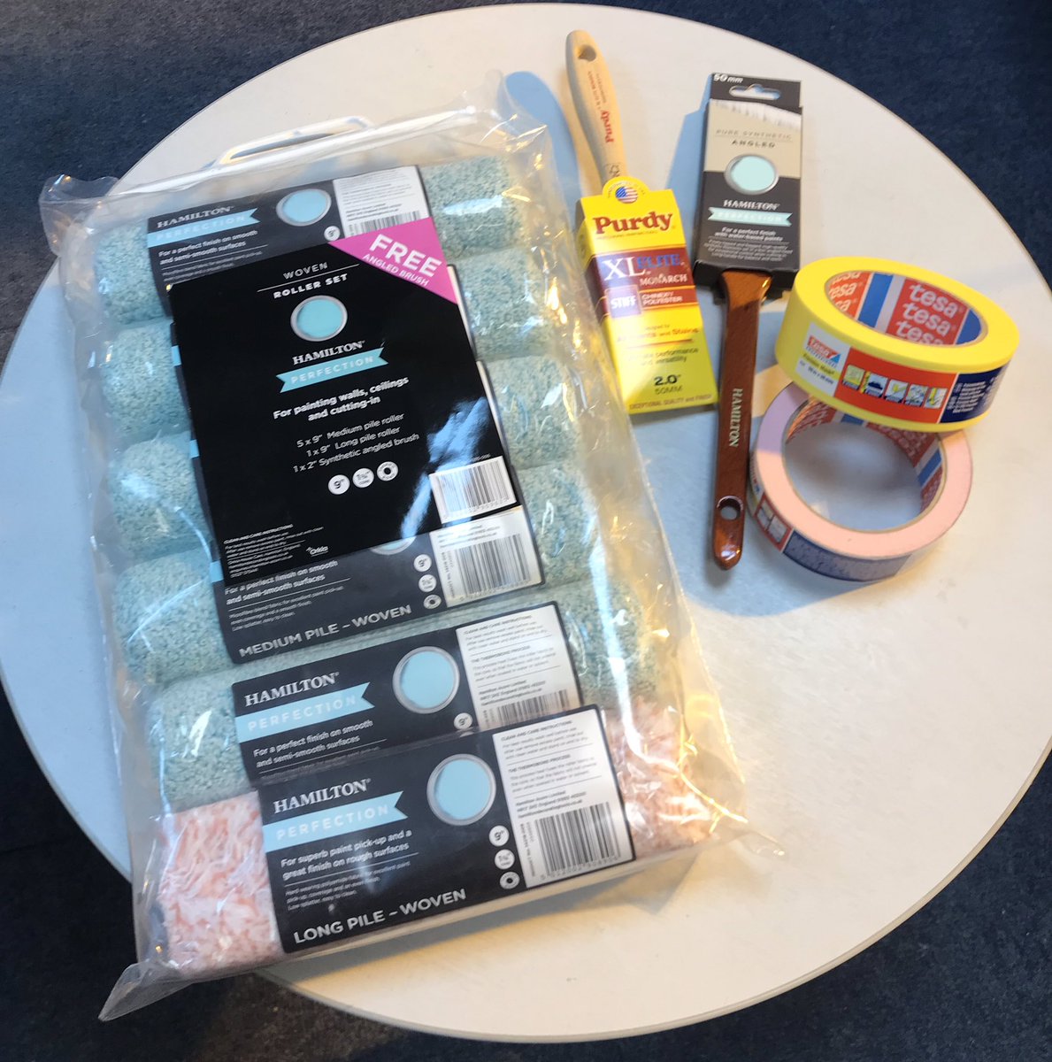Painters World (@paintersworlduk) on Twitter photo #Follow & #Retweet for your chance to WIN these <a href="/Hamilton_Decor/">Hamilton®</a> Rollers <a href="/PurdyPaintTools/">Purdy Paint Tools</a> brush & <a href="/tesaUK_tape/">tesa UK Ltd</a> #FreebieFriday Will Announce Winner on Monday! 👍 #Follow & #Retweet for your chance to WIN these <a href="/Hamilton_Decor/">Hamilton®</a> Rollers <a href="/PurdyPaintTools/">Purdy Paint Tools</a> brush & <a href="/tesaUK_tape/">tesa UK Ltd</a> #FreebieFriday Will Announce Winner on Monday! 👍