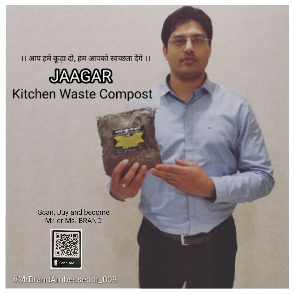 ManojRSable's tweet photo. #MrBrandAmbessedor Handsome and multi talented personality is Mr. Brand of the product #Kitchen_Waste_Compost.

#Powerful product for home gardening
#Demanded by garden lover
#Appreciated by environment worrier

#Link
https://t.co/GZ28j65x1Z

#Mr_Brand_Ambessedor_009
#JAAGAR https://t.co/laK4zVZNEk