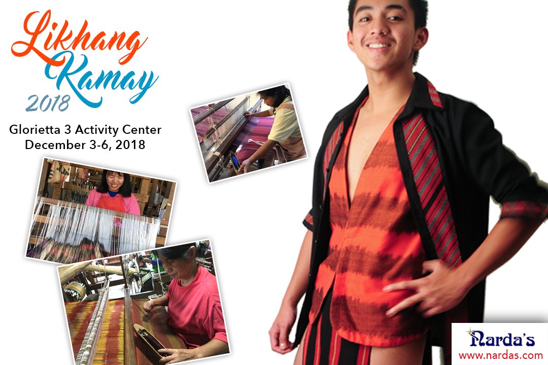 nardasph's tweet image. What a statement for what to wear!
Culturally-conscious. Environmentally-aware. That’s style, not as trendy as fashion. Though style is always fashionable. It’s your personal expression.
JOIN US at the LIKHANG KAMAY 2018 at the Glorietta 3 Activity Center on December 3-6, 2018.