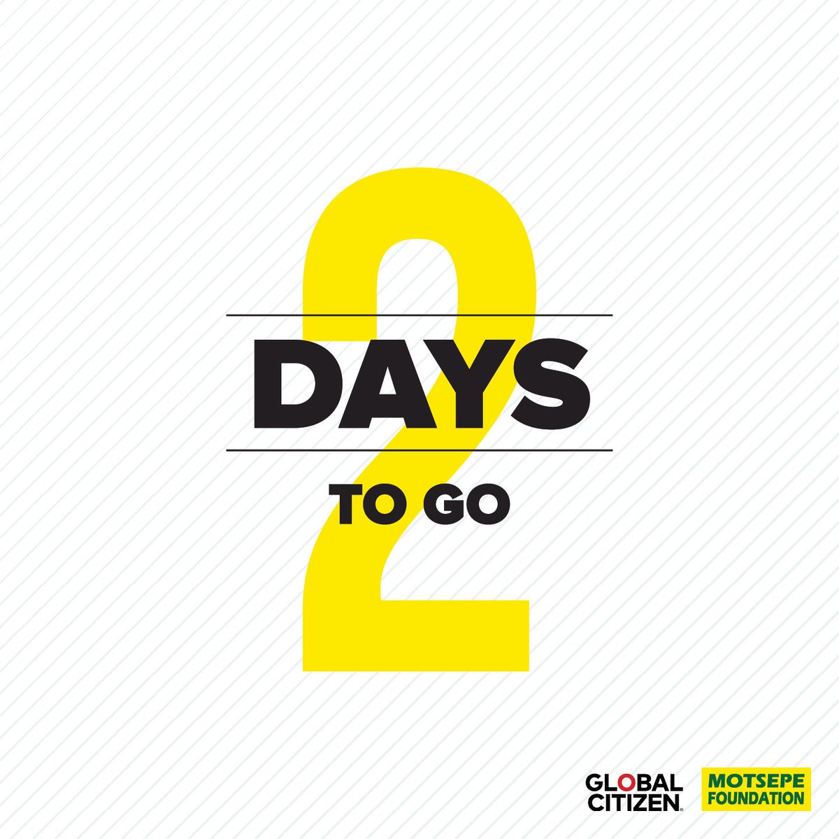Just 2 more days until we celebrate Mandela's life and legacy at Global Citizen Festival: Mandela 100! 📢

#MotsepeFoundation #GlobalCitizen #GlobalCitizenFestivalSA #BeTheGeneration #Mandela100