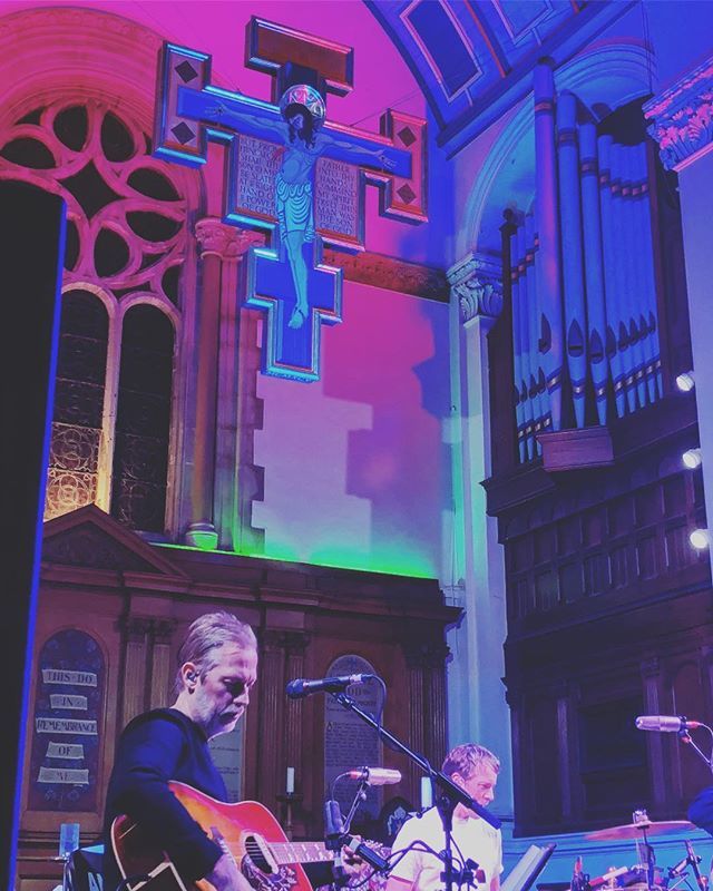 #AndyBell #LozColbert and Jesus✝️
#ride #rideox4 #rideband #rideSGC
#StGeorgesChurch #brighton
#unplugged #acoustic ift.tt/2TZhqhl