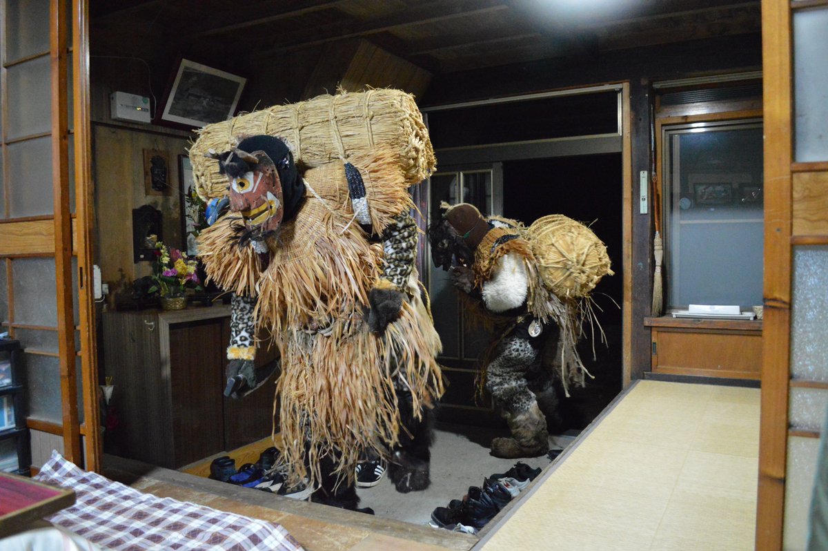 ofunato_city's tweet photo. [The Suneka of Yoshihama] Yesterday, the Suneka of Yoshihama was registered as UNESCO Intangible Cultural Heritage as part of Japan’s Raiho-shin: gods that make ritual visits to locals, with special masks and attire. Tourism Section #ofunato #iwate #japan #tohoku #suneka #unesco https://t.co/hjQj2B3vIs