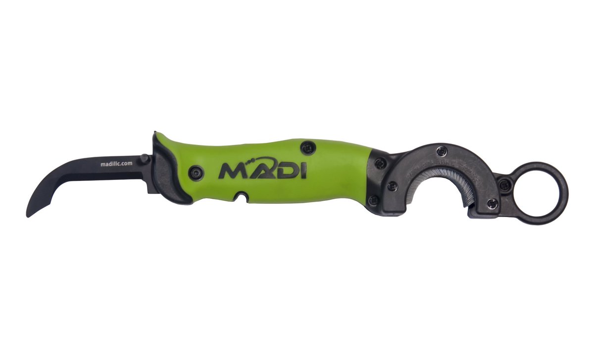 MADI_Lineman's tweet photo. #now #available New and improved #safety blade. 
Safety #skinningknife with a built in replaceable wire brush. #lineman #linework #linemen #maditools https://t.co/yavzd2velu