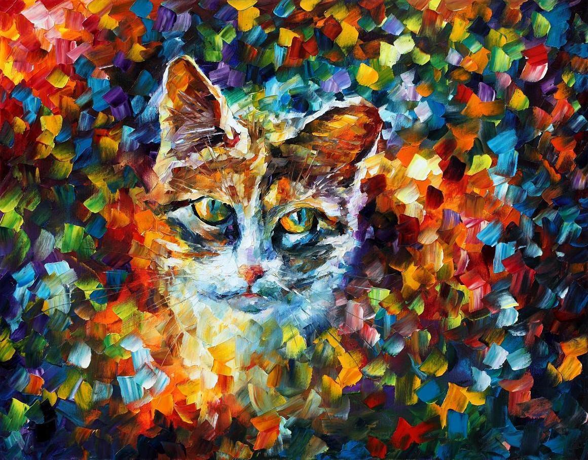 Леонид Афремов кошки