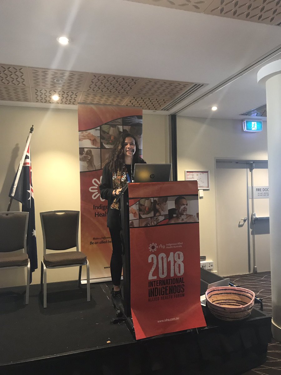 IAHA_National's tweet photo. Our SRC Chairperson @nicolabarker3 officially closing the #IAHA_Forum18 https://t.co/eJWImFyejm