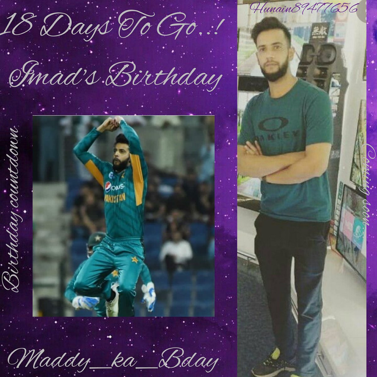 Kashish______9's tweet photo. #18daysRemaining.......!
#MaddyKaBday
@simadwasim https://t.co/vWWHJotNx4