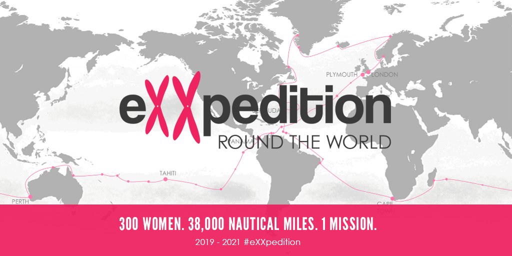 We’re going global … announcing eXXpedition Round the World 2019 - 2021 ... 300 women. 38,000 nautical miles. 1 mission to tackle ocean plastic pollution. Find out more: exxpedition.com/rtw and apply to take part today! #scienceatsea #microplastics #changemakers