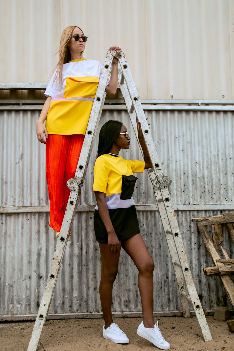 Ndapcee's tweet photo. Some of the looks from my Ndapcee Studio Collection 2019 π€ Ndapcee Studio collection 2019
Models; @leiser_hae @ndapcee π·: @tuvawolf
#ndapcee #ndapceenamibia #namibianfashion #contemporarystreetwear #fashion #fashiondesigner https://t.co/1T0Vp3RNpn